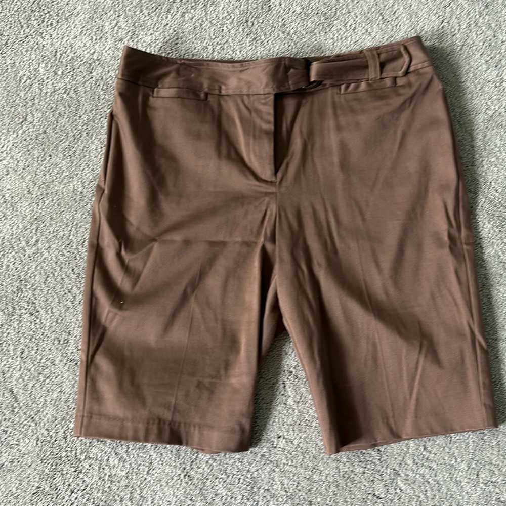 Dana Buchman Brown  Bermuda Shorts - size 12